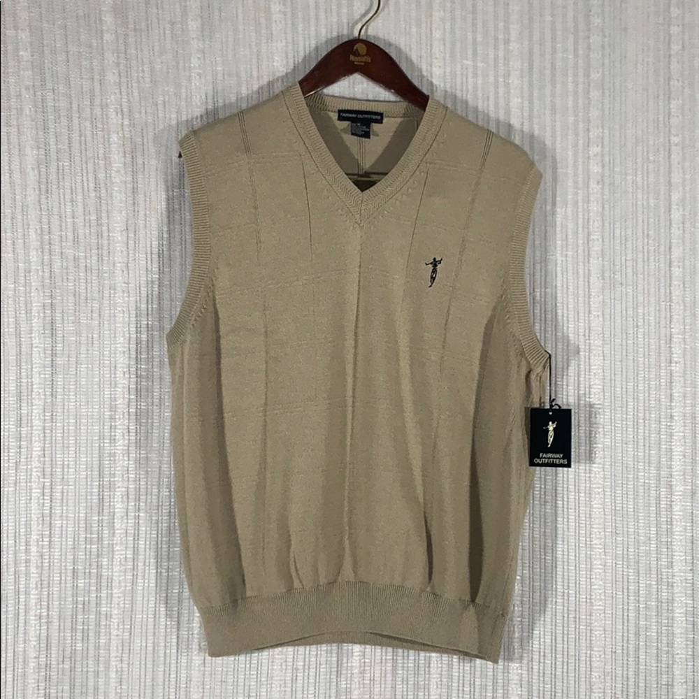 Fairway Outfitters V Neck Sweater Vest - Size-Med